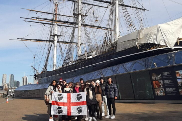 Sardinian pride presso la mitica Cutty Sark a Greenwich